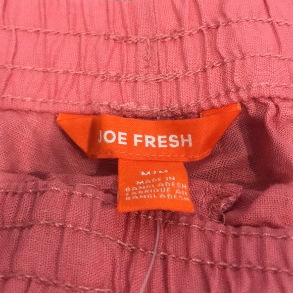 3 for $35! Dusty pink brand new Joe Fresh tie shorts - Picture 4 of 7